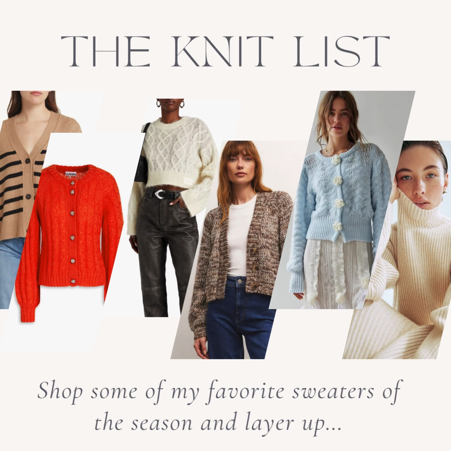 Sweater weather 🧶 Here’s my knit list… on trend and cozy for the cold.

#LTKSeasonal #LTKstyletip #LTKHoliday