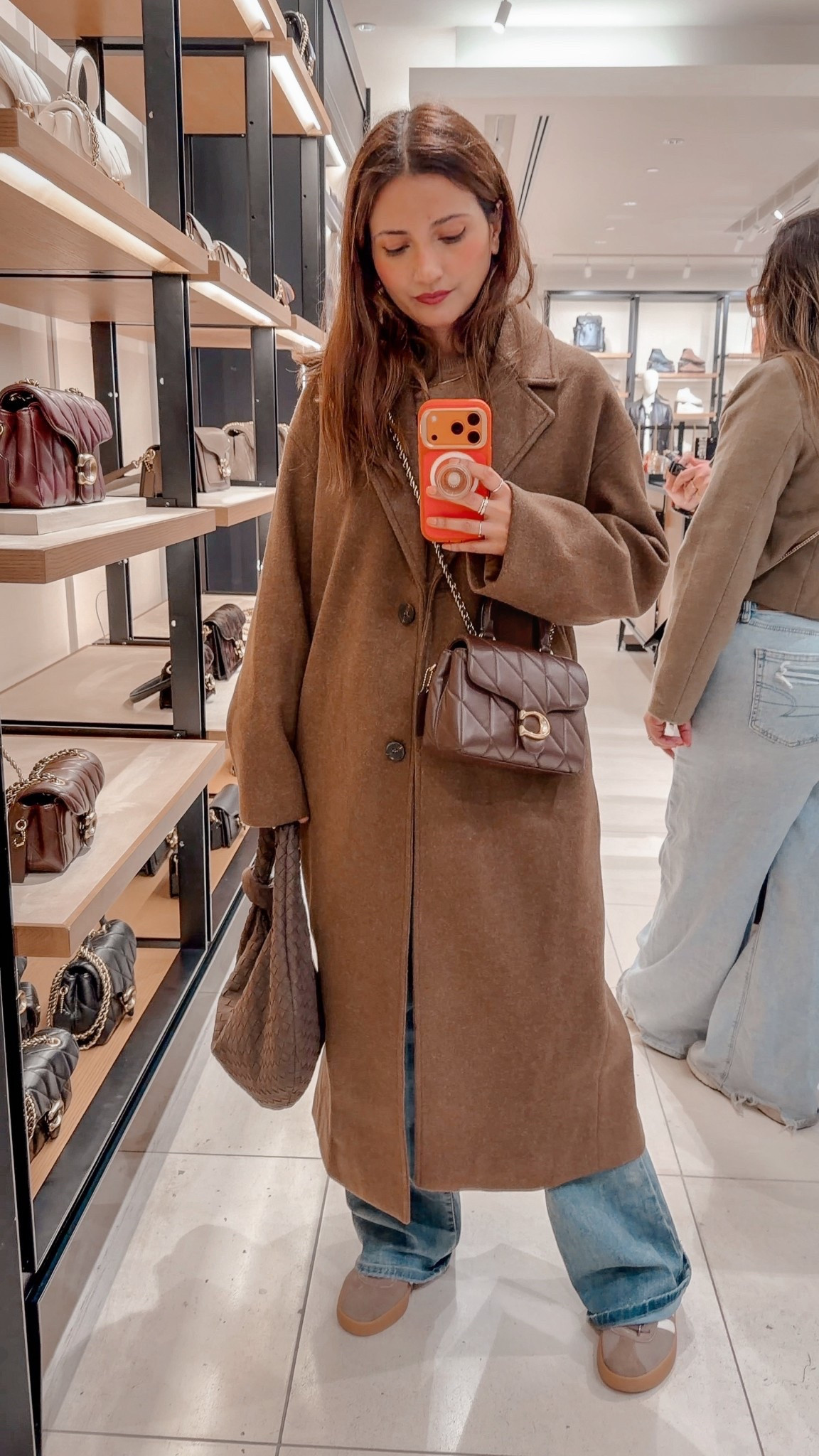 Coach Tabby Top Handle Bag With Quilting Commense Oversized Tweed Long Coat

#LTKcanada #LTKbag #LTKwinter