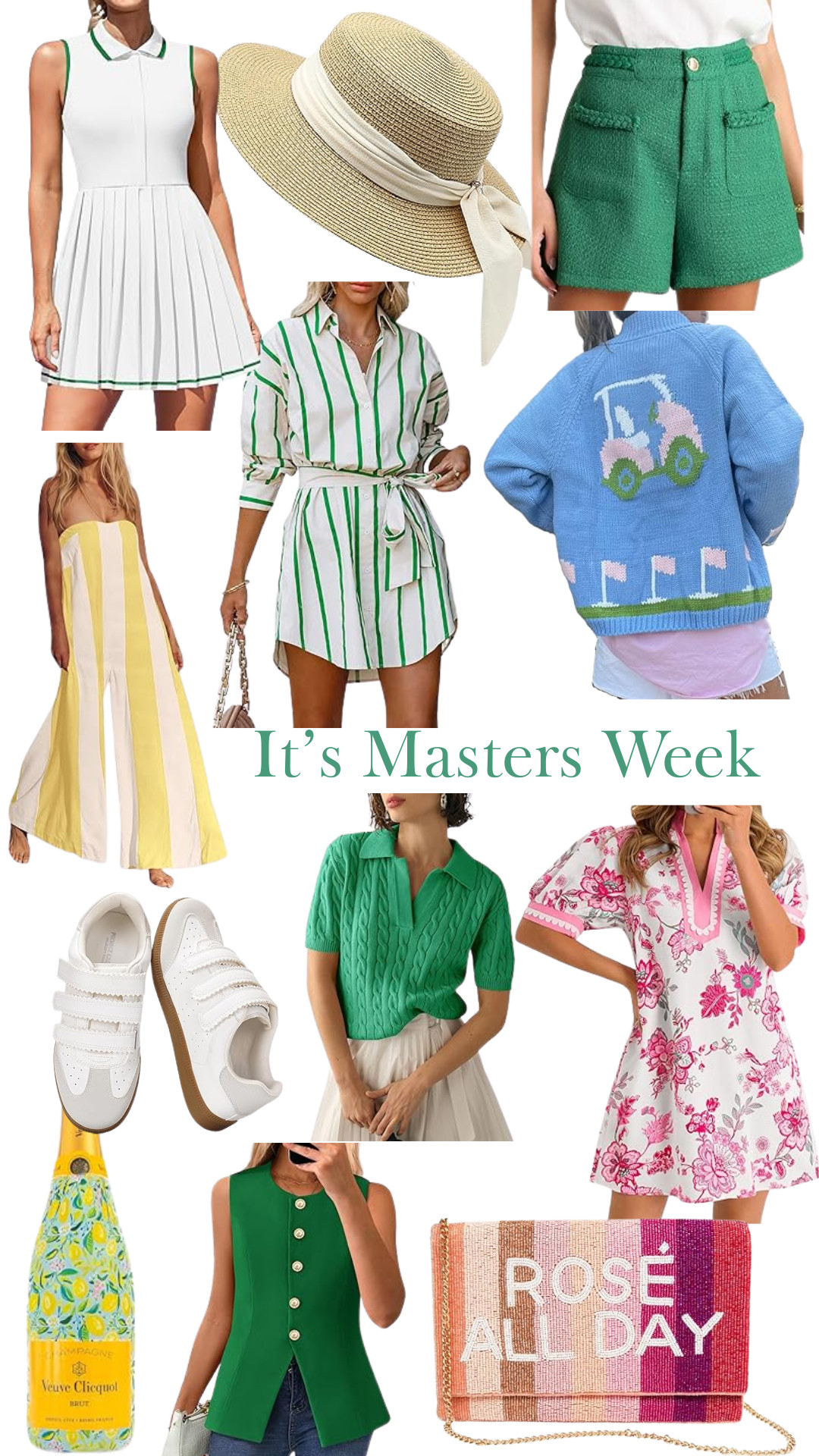 Its Masters Week!!






golf, men, sports, tournaments, outdoors, golf course, shorts, dresses, tank tops, hats, green, yellow, white, pleats, golf shoes, pink, golf balls, family, friends, cookouts, country club, womens fashion, afforadble  looks, amazon prime, amazon finds, amazon looks, casual looks, stripes, champagne, rose,  sweaters, cardigans, green jackets, cocktails, visors, caps, 

 #LTKootd #LTKSeasonal #LTKActive