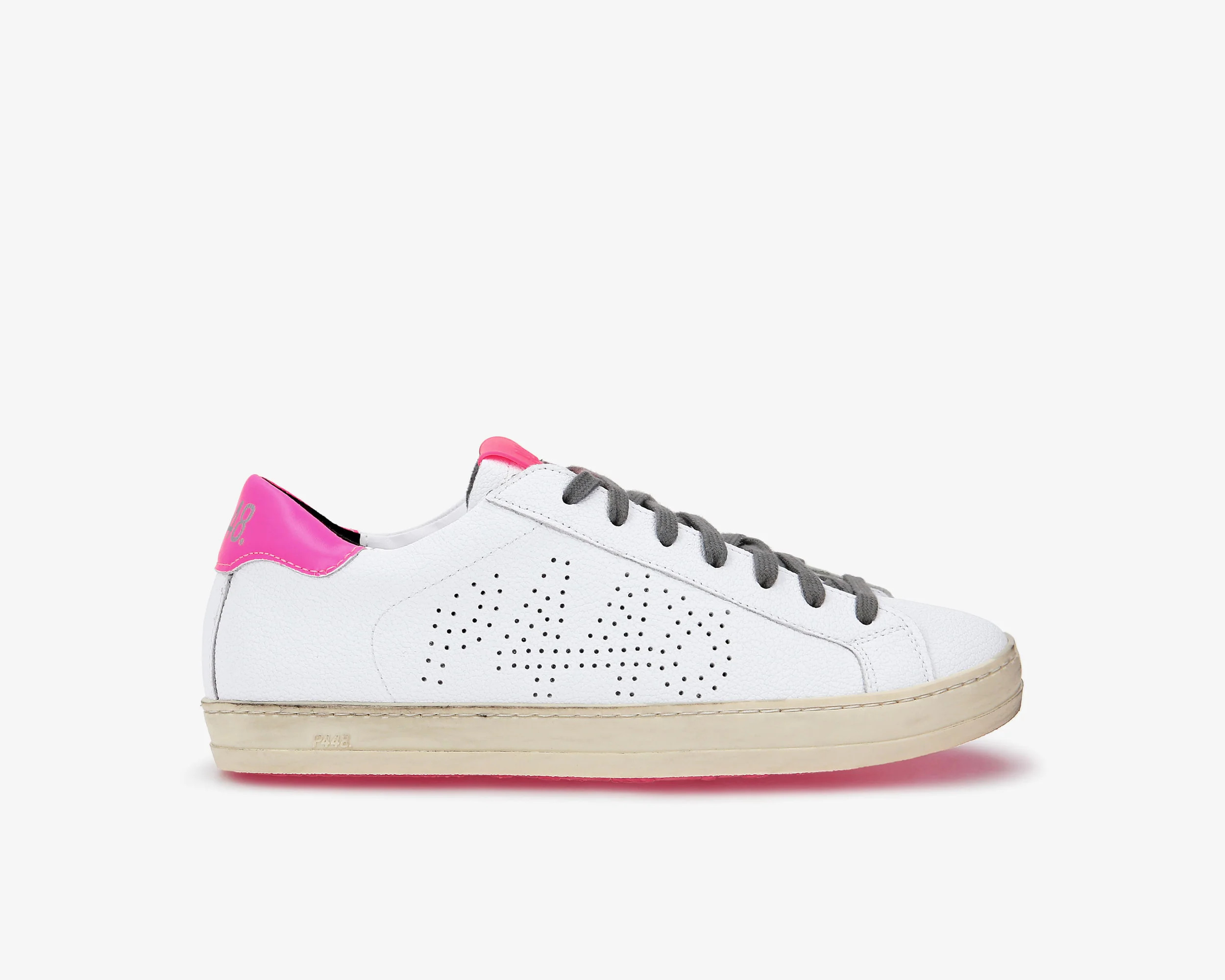 John Recycled White/Fuchsia | P448