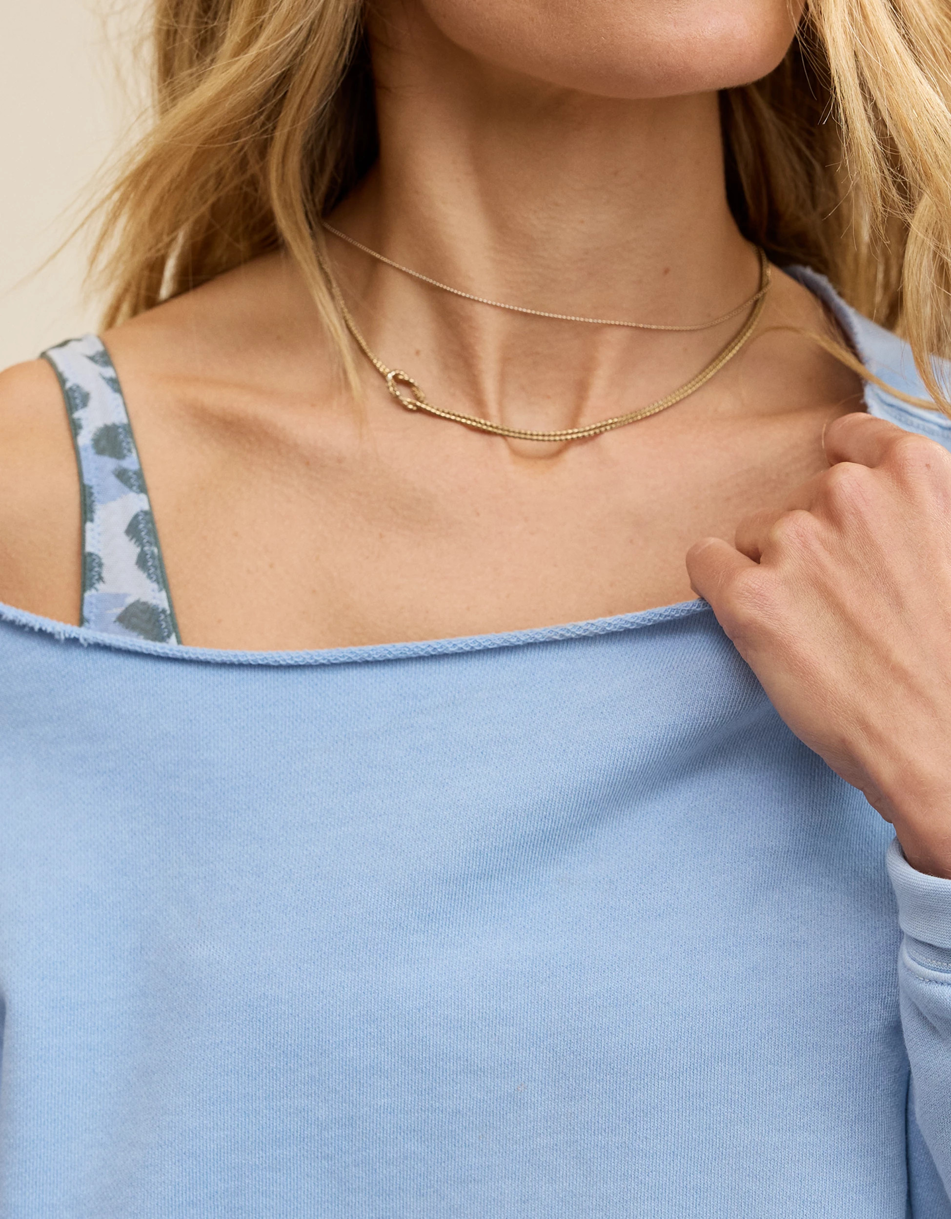 Aerie Alumni Off The Shoulder Sweatshirt | Aerie