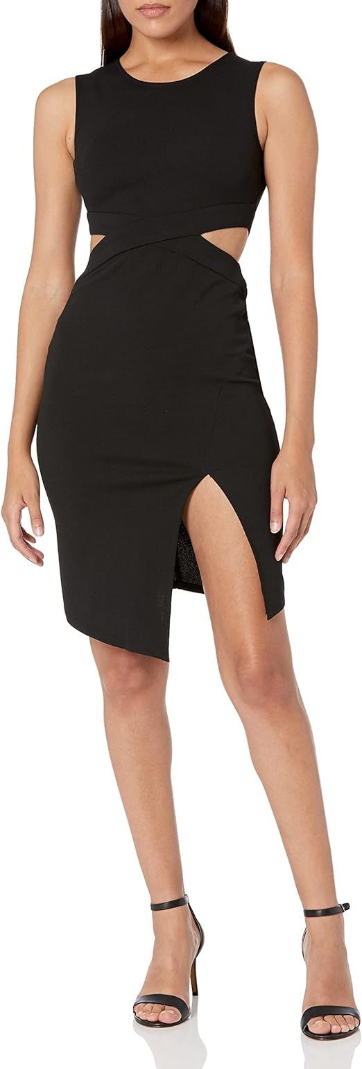 Speechless Women's Cut Out Sleeveless Bodycon Dress | Amazon (US)