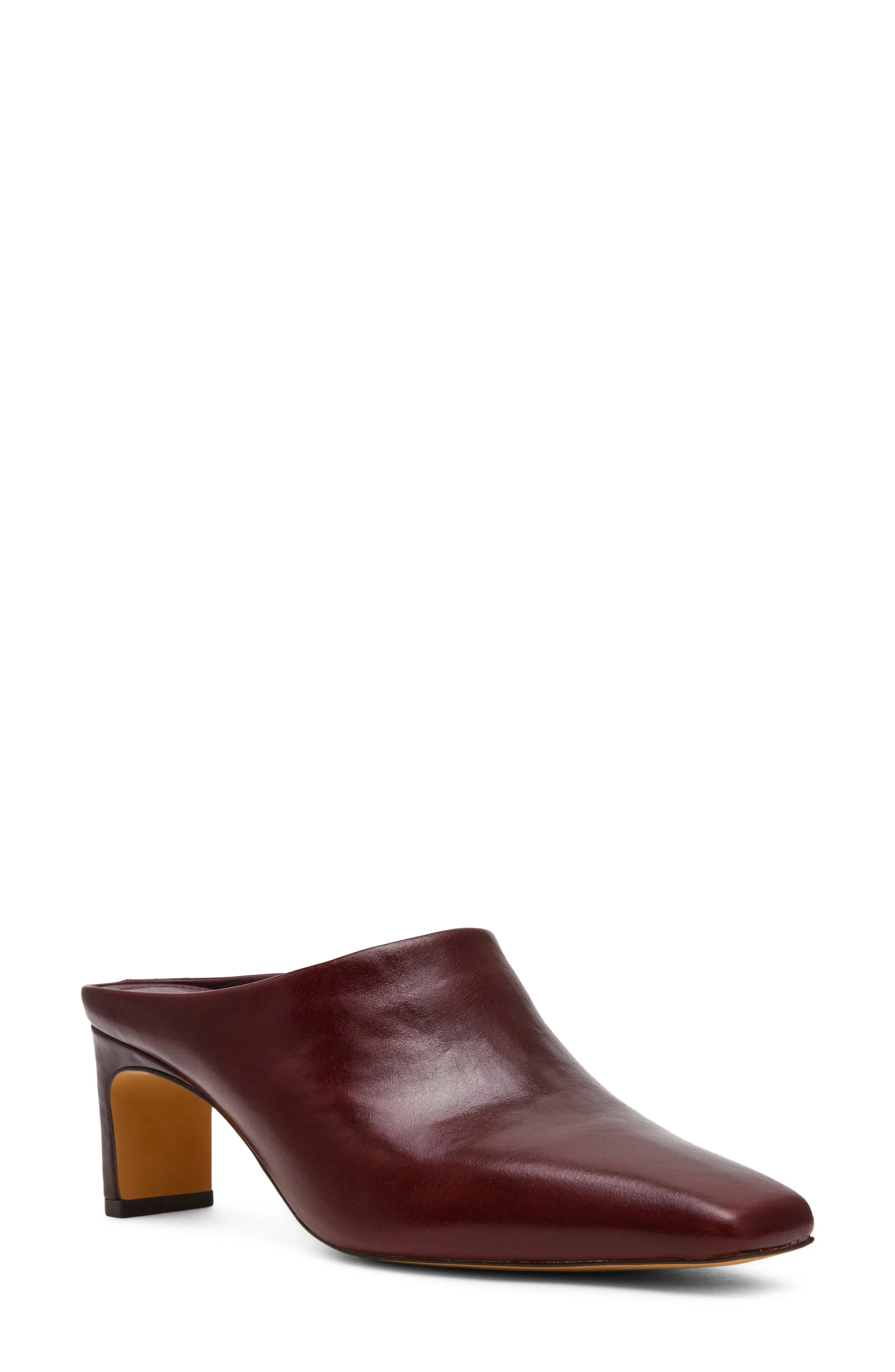 Steve Madden Jamason Leather Heeled Mule (Women) | Nordstrom | Nordstrom