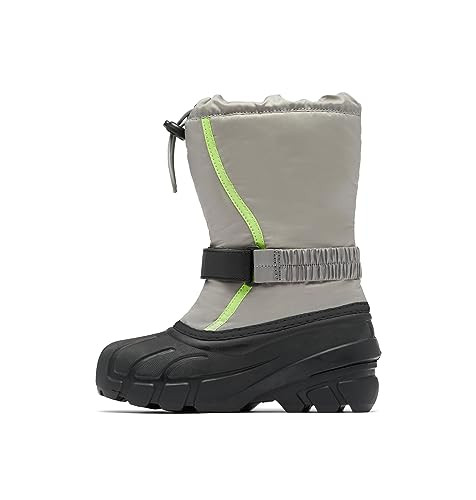 Sorel Unisex Kid's Snow Boot, Grey Chrome Grey X Black Children, 31 EU | Amazon (US)