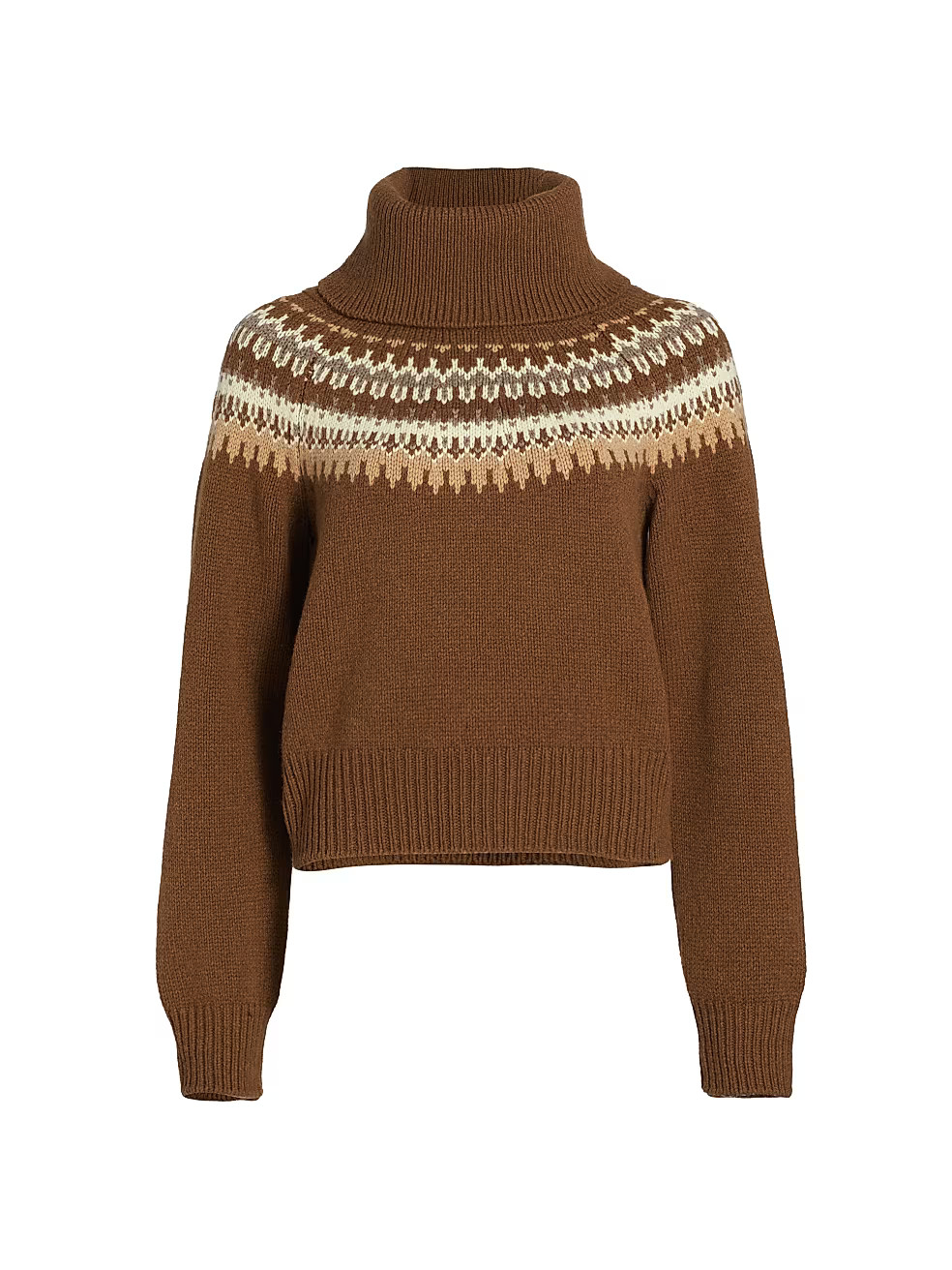 Alesander Fair-Isle Turtleneck Sweater | Saks Fifth Avenue