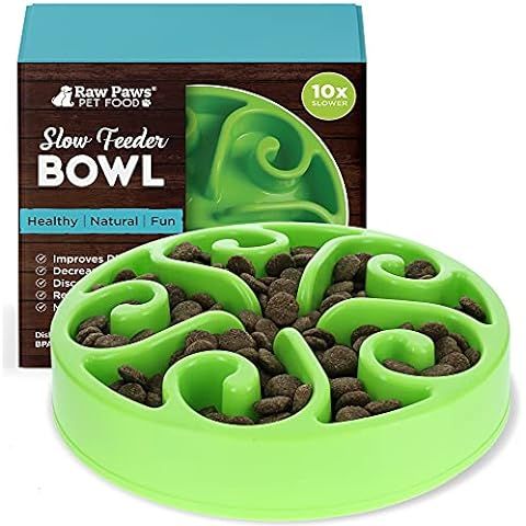 Freefa Slow Feeder Dog Bowls, (2 Cup) Dog Slow Feeder Bowl, Puzzle Dog Food Bowl, Maze Dog Food B... | Amazon (US)