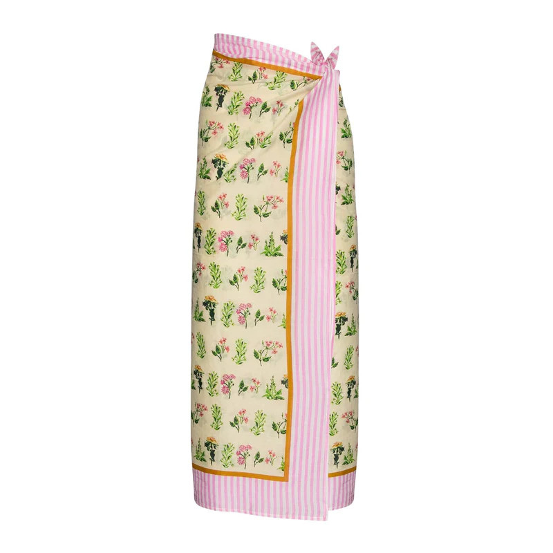 Pink Field Sarong | Sunshine Tienda