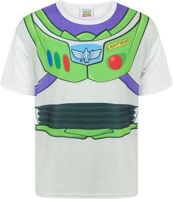 Toy Story Disney Buzz Lightyear Costume Boy's T-Shirt | Amazon (US)