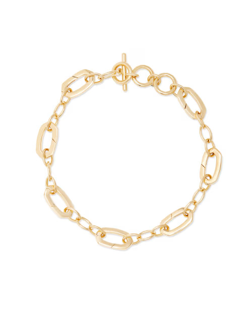 Link & Chain Charm Bracelet in 18K Gold Vermeil | Kendra Scott | Kendra Scott