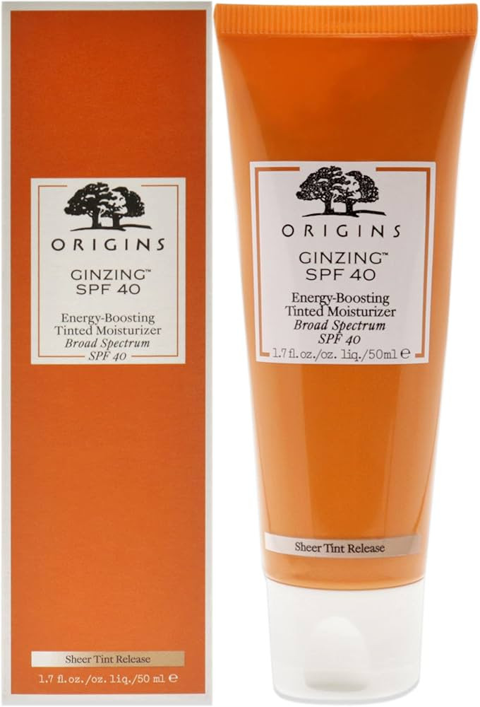 Origins GinZing SPF 40 Energy-Boosting Tinted Moisturizer,1.7 Fl Oz (Pack of 1) | Amazon (US)