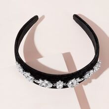Rhinestone Engraved Hair Hoop | SHEIN