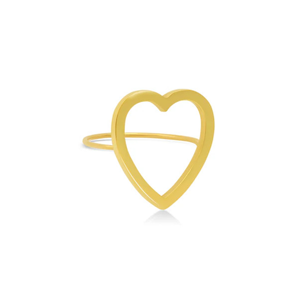 Large Open Heart Ring | Jennifer Meyer