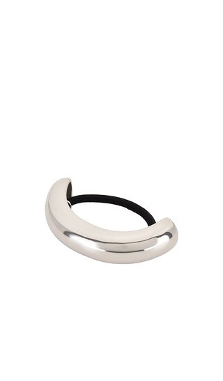 City Hair Tie in Silver | Revolve Clothing (Global)