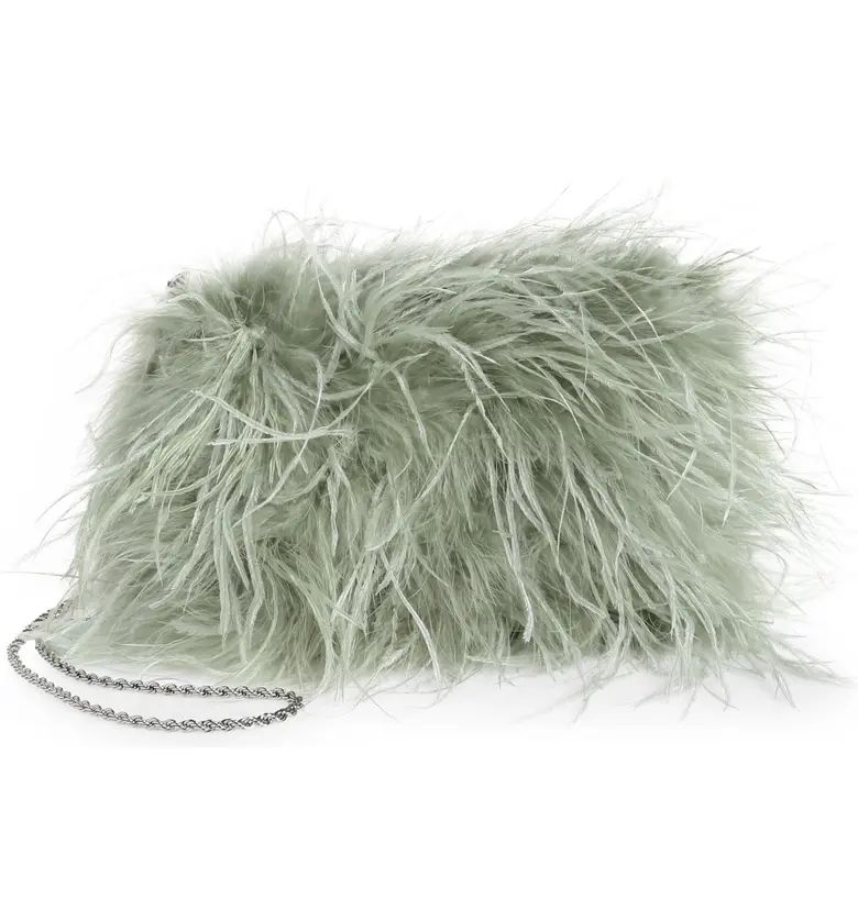 Zahara Feather Pouch | Nordstrom