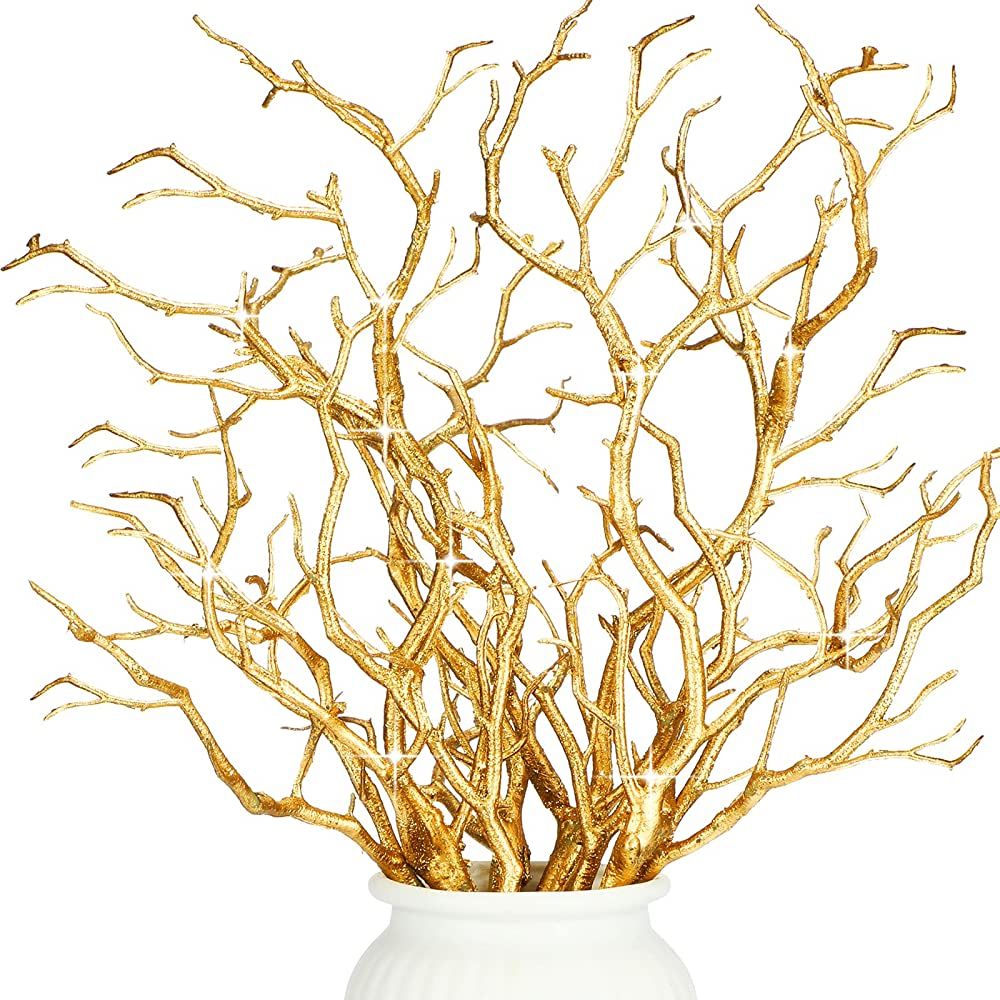 Plastic Manzanita Branches Artificial Antler Shaped Tree Branches Decorative Plant Twigs Branch D... | Amazon (US)