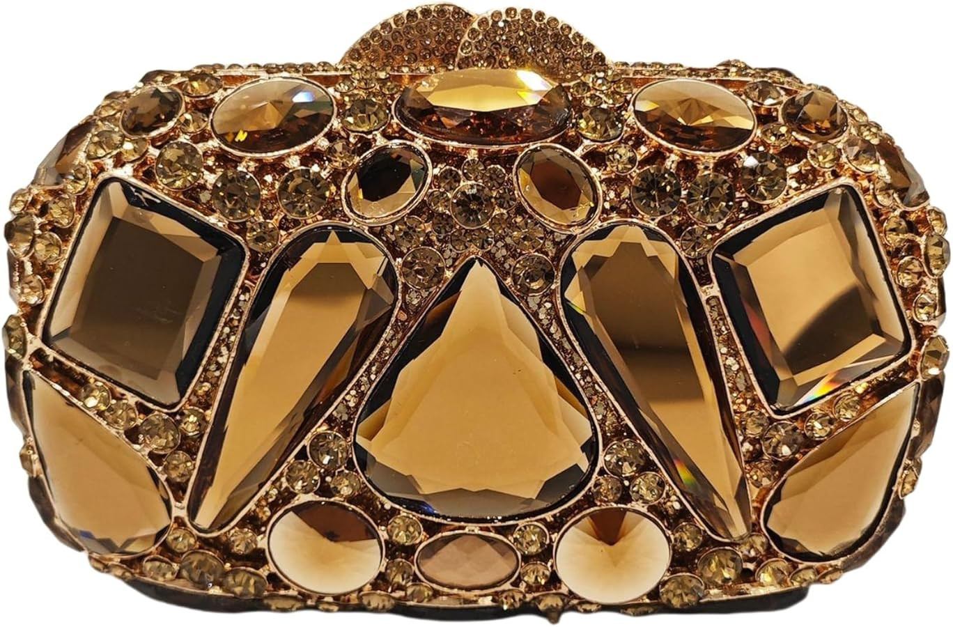 Women Rhinestone Evening Bag Luxury Diamond Clutch Crystal Party Purse Formal Sparkly Handbag for... | Amazon (US)