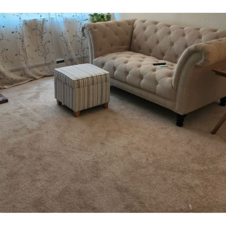 Carson Carrington Birkerod Square Lift-off Storage Ottoman - Marigold Pinstripe | Bed Bath & Beyond