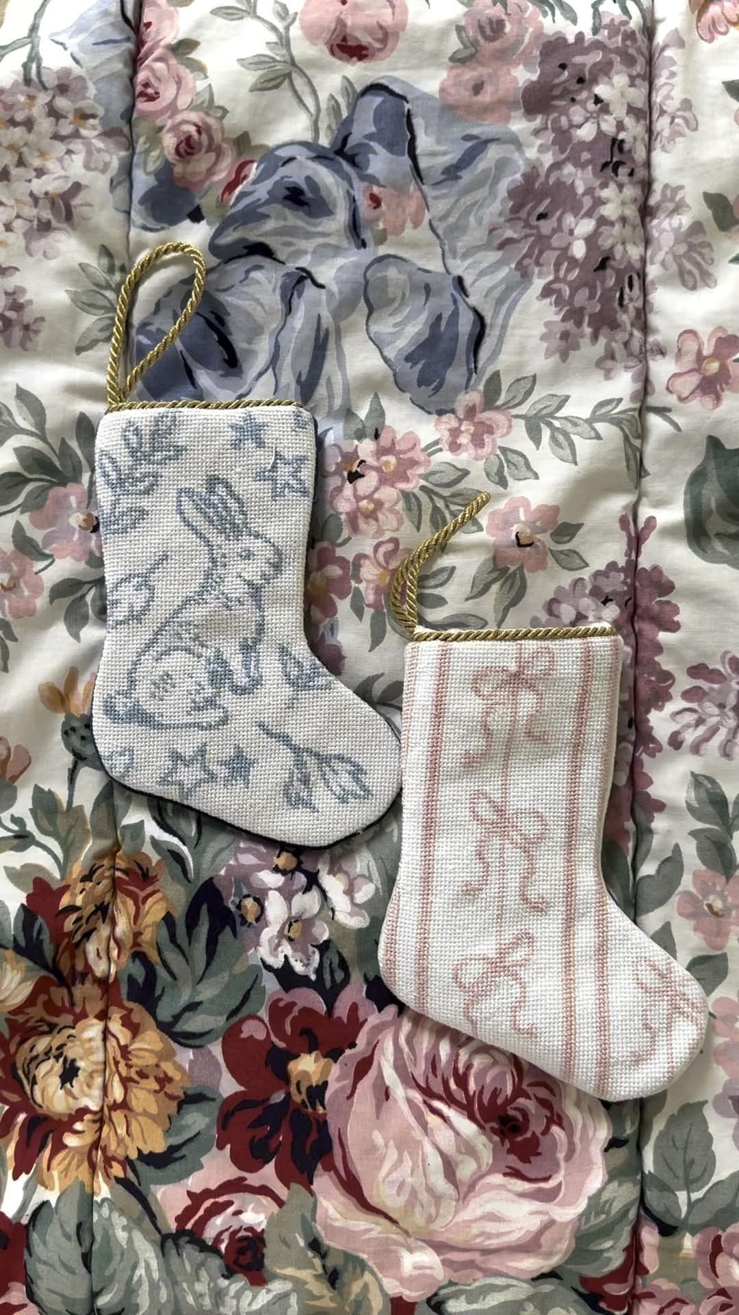 Bauble Stockings x Petite Keep needlepoint stockings! These are the sweetest heirlooms! 

#LTKVideo #LTKFamily #LTKSeasonal