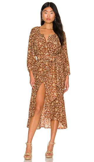 Alex Dress in Maple Print | Revolve Clothing (Global)