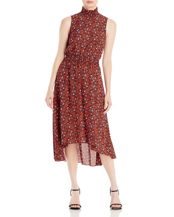 Floral Sleeveless Smock Neck Dress (75% off) – Comparable value $138 | Bloomingdale's (US)