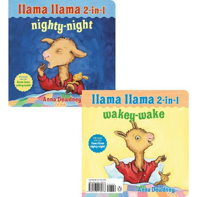 Llama Llama 2-In-1: Wakey-Wake/Nighty-Night - by Anna Dewdney (Board Book) | Target