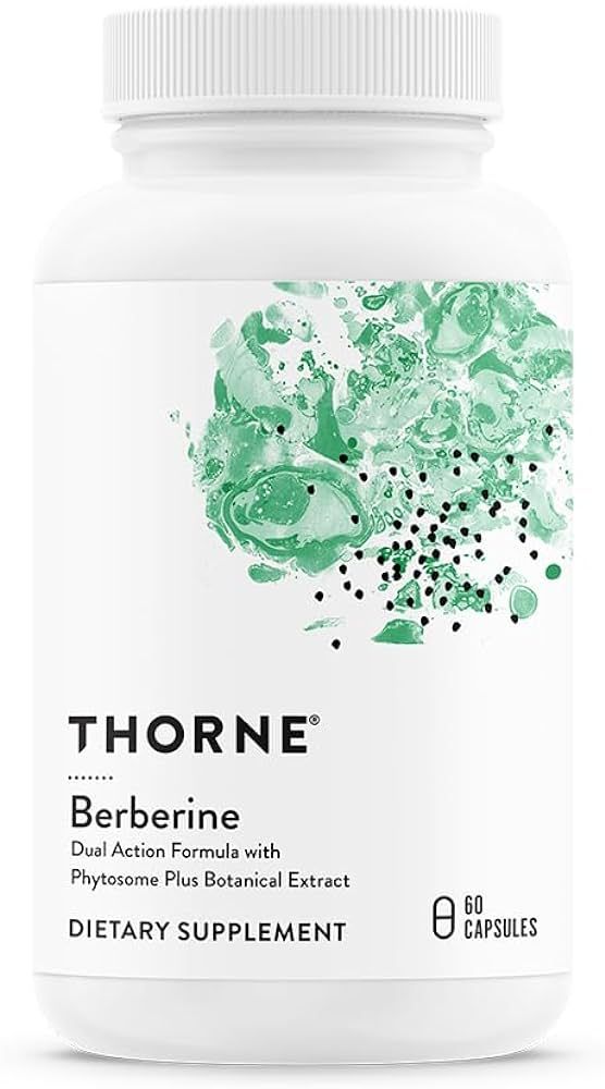 THORNE Berberine - Dual Action Formula with Phytosome Plus Botanical Extract - Support Heart Heal... | Amazon (US)