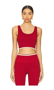 Spiritual Gangster Love Longline Bra in Red Heart from Revolve.com | Revolve Clothing (Global)