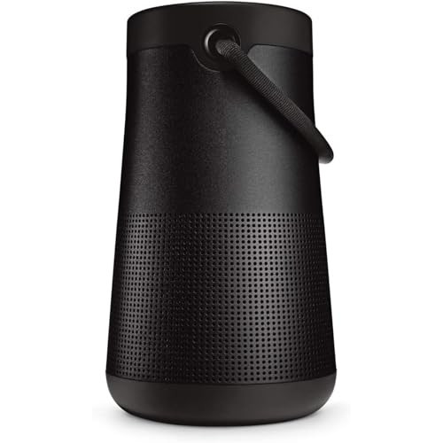 Bose SoundLink Revolve+ (Series II) Bluetooth Speaker, Portable Speaker with Microphone, Wireless and Water Resistant with 360 Degree Sound, Long Lasting Battery and Handle, Black | Amazon (US)