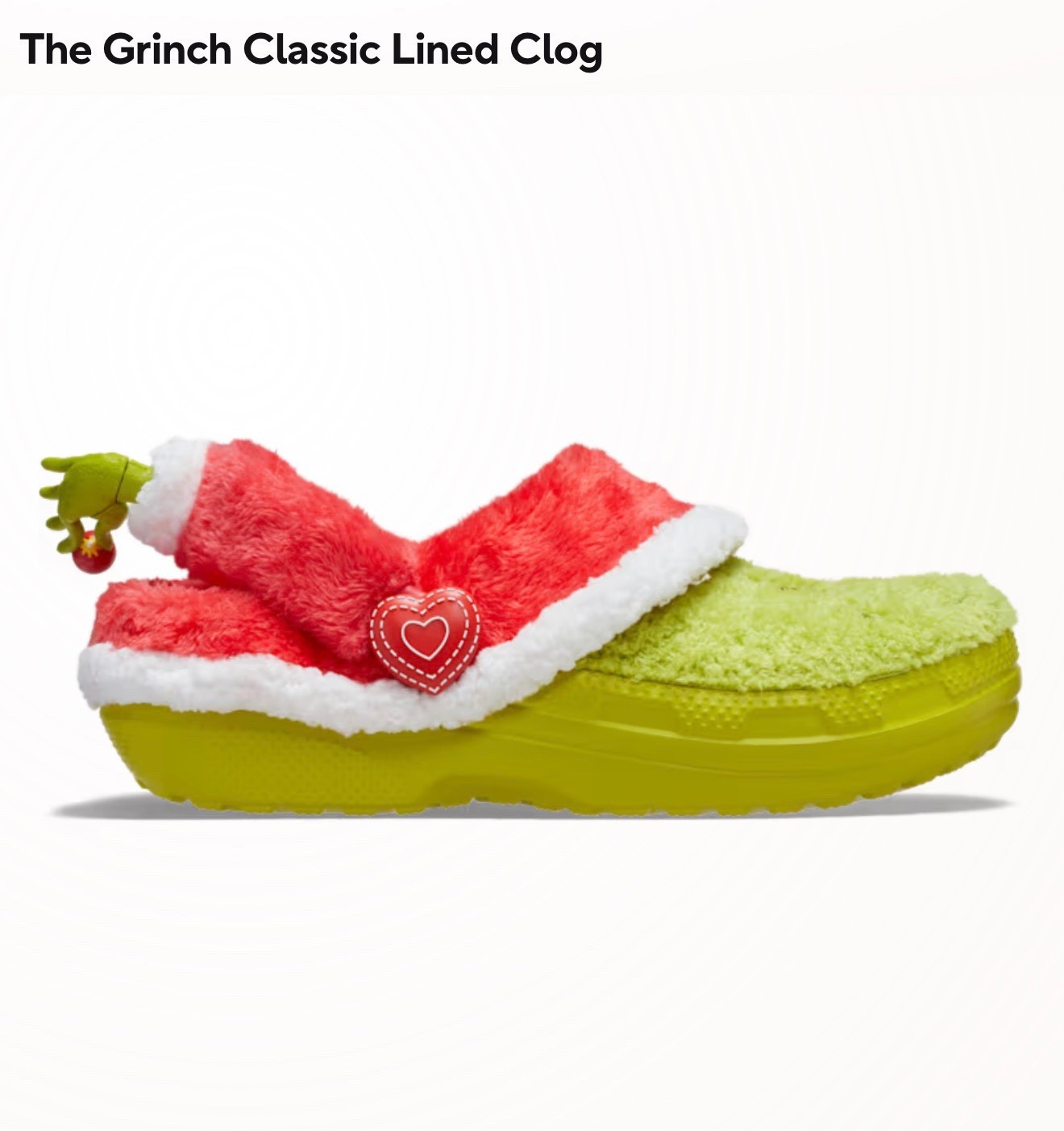 The grinch crocs are on sale! The little hand is TOO cute 💚

#LTKGiftGuide #LTKHoliday