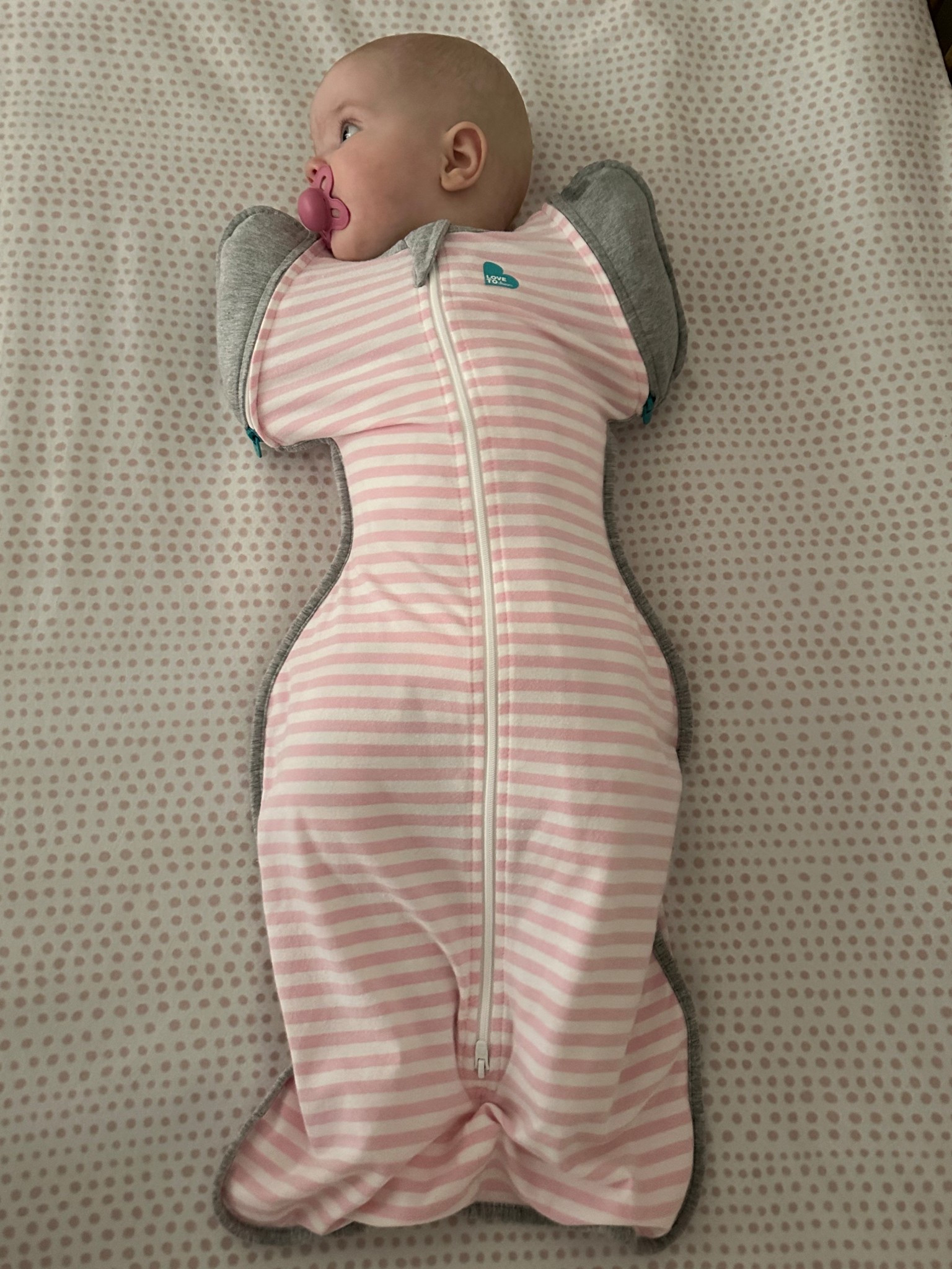 Almost 4 months old and starting the transition to her crib! Using these convertible swaddles by Love to Dream! So soft! I have both the Nanit camera and an inexpensive (but highly rated) camera for audio. 

#LTKBaby