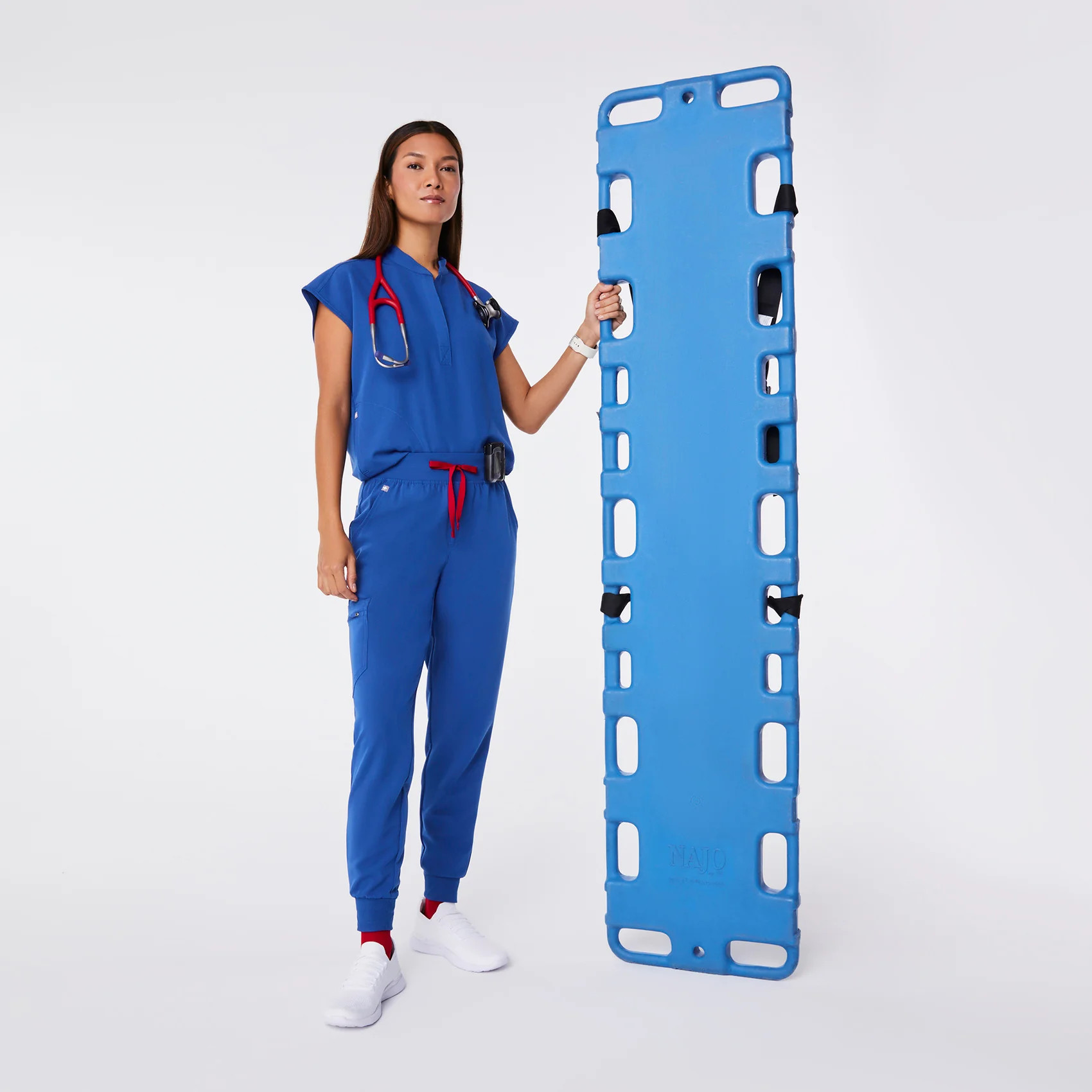 Women's Rafaela Oversized Scrub Top™ - Winning Blue · FIGS | FIGS
