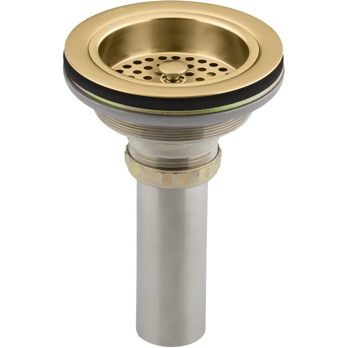 Duostrainer Sink drain and strainer with tailpiece K-8801-2MB | Wayfair North America