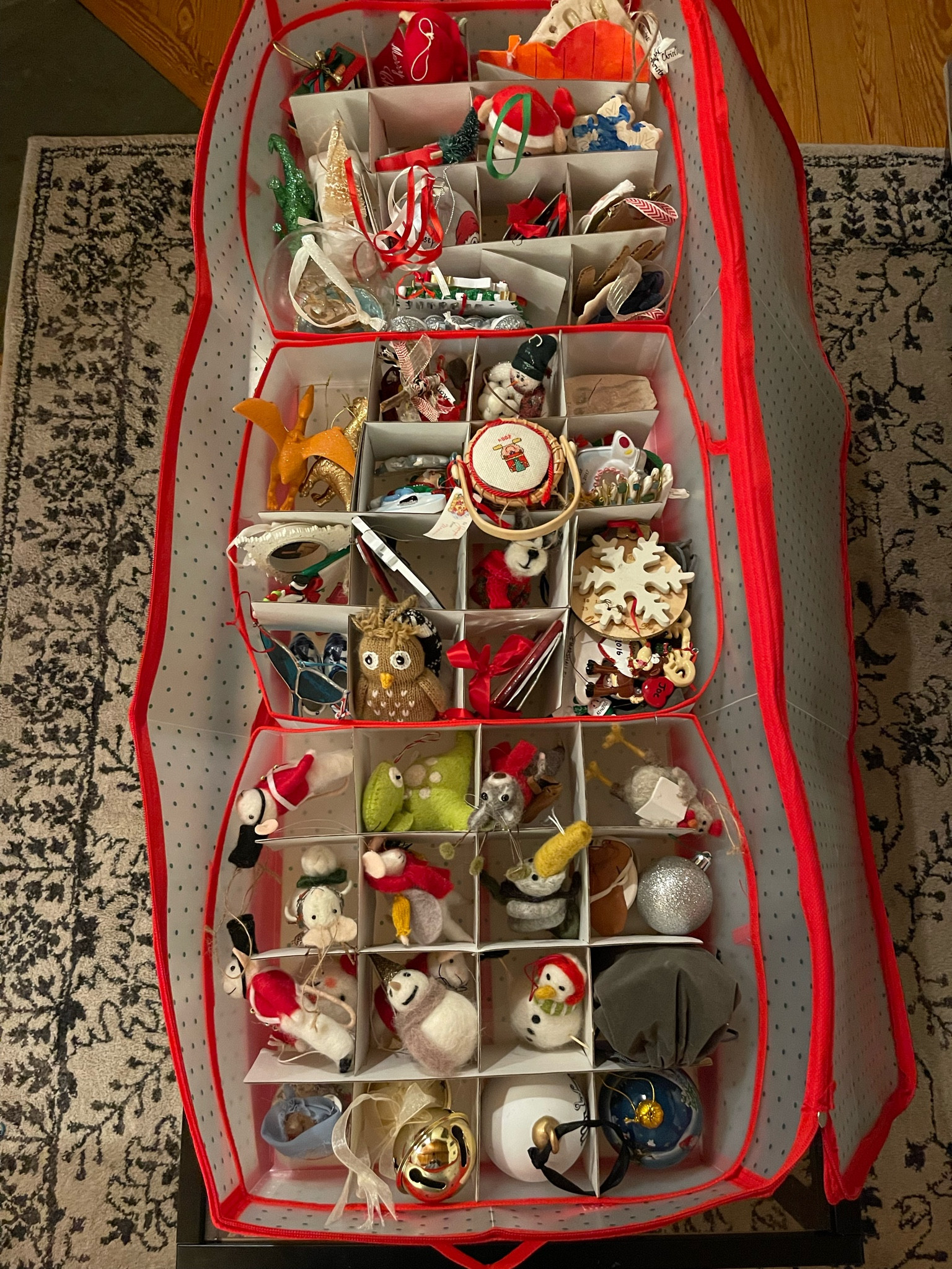 Ornament storage!

#LTKFind #LTKhome #LTKSeasonal