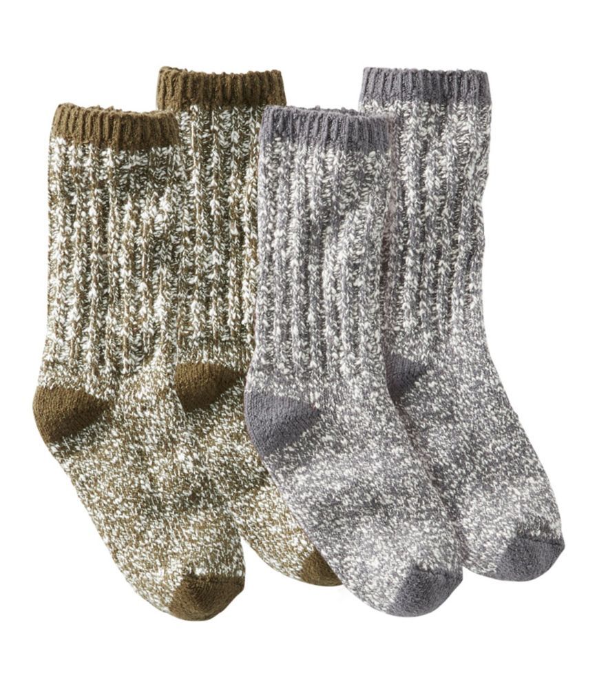 Adults' Cotton Ragg Sock, 2-Pack | L.L. Bean