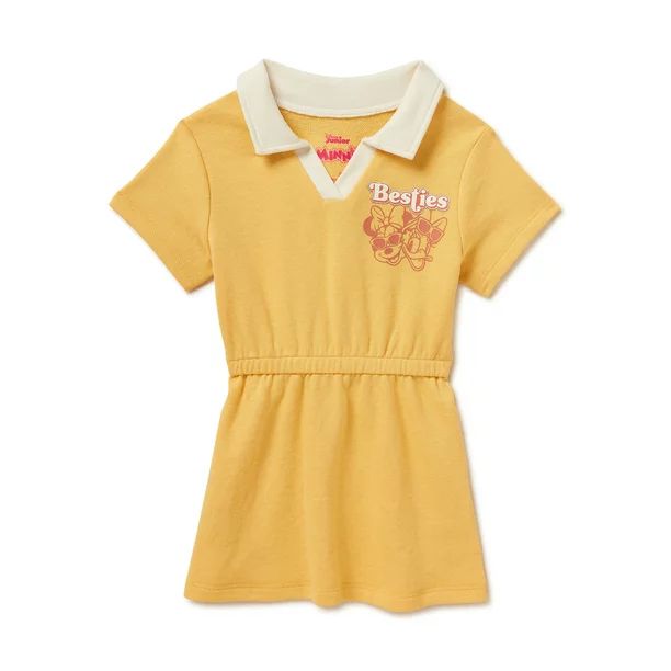 Disney Toddler Girls Mickey Mouse Floral Print Retro Dress, Sizes 2 Toddler-18 Months - Walmart.c... | Walmart (US)
