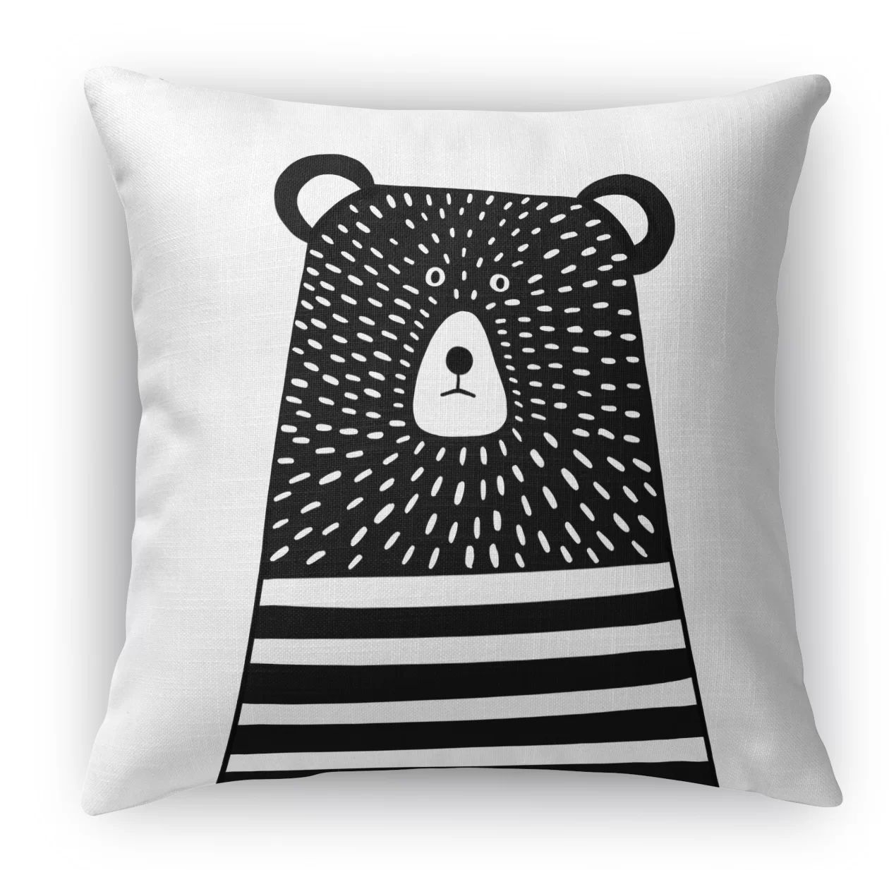 Yoselin Bear Animal Print Throw Pillow | Wayfair North America