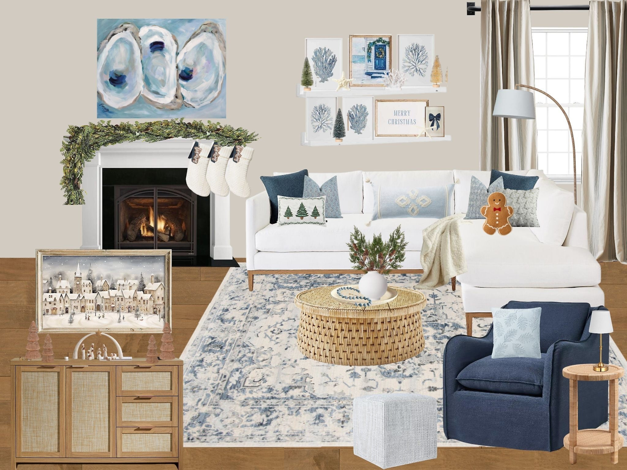 Coastal Christmas design boards 🎄
•
•
•
#homebykmb #christmasdecor #holidaydecor #christmasdecoration #christmasdecorations #christmasdecorating #christmashome #christmashomedecor #xmasdecor #xmasdecoration #xmasdecorations #interiordesigner #interiordesigners #homedecorator #homedecorblog #designgoals #interiordesigngoals #homeaccount #houseideas #housedesign #homedesignideas #homedecoration #homedecorating #homedecorinspo #homedecorideas 

#LTKSeasonal #LTKHome #LTKHoliday