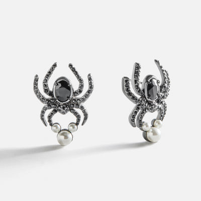 Disney Mickey Mouse Halloween Spider Statement Earrings | BaubleBar