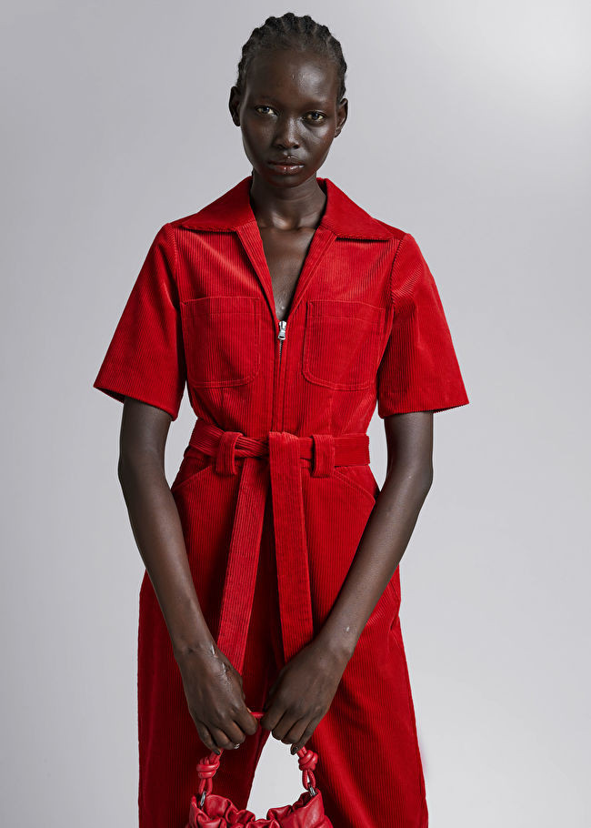 Belted Corduroy Jumpsuit | & Other Stories (EU + UK)