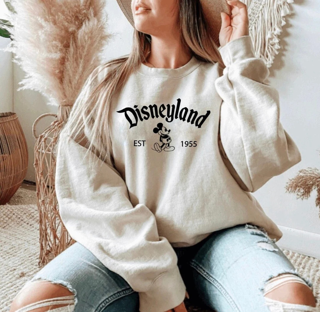 Disneyland Sweater, Disneyland Sweatshirt, Disneyland Shirt, Disneyland Sweatshirt Vintage, Disne... | Etsy (US)
