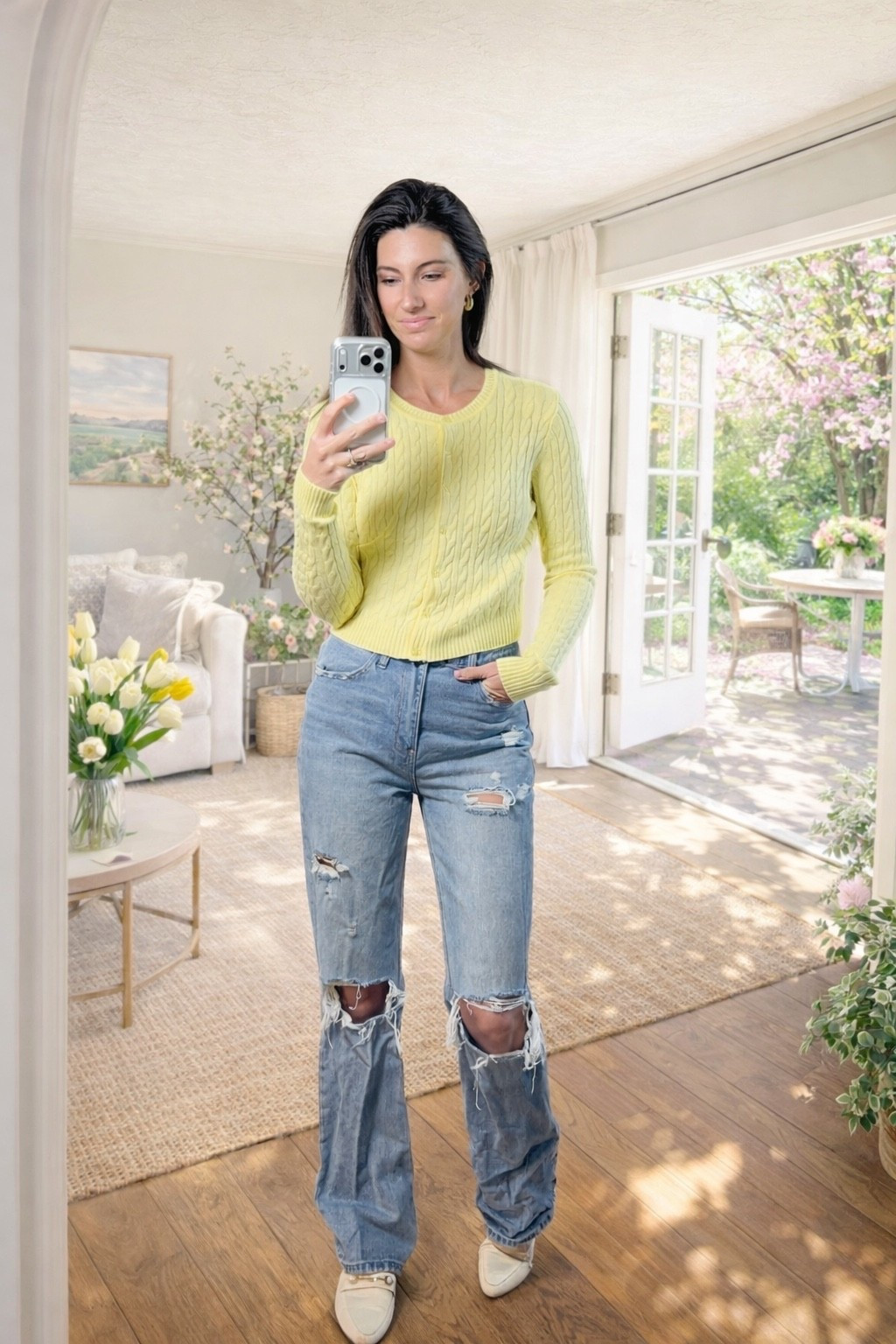 Spring is so close I can feel it. Check out this adorable sweater I got from @walmart! I linked several options below that are absolutely perfect for spring. 

#LTKootd #LTKSaleAlert #LTKSeasonal