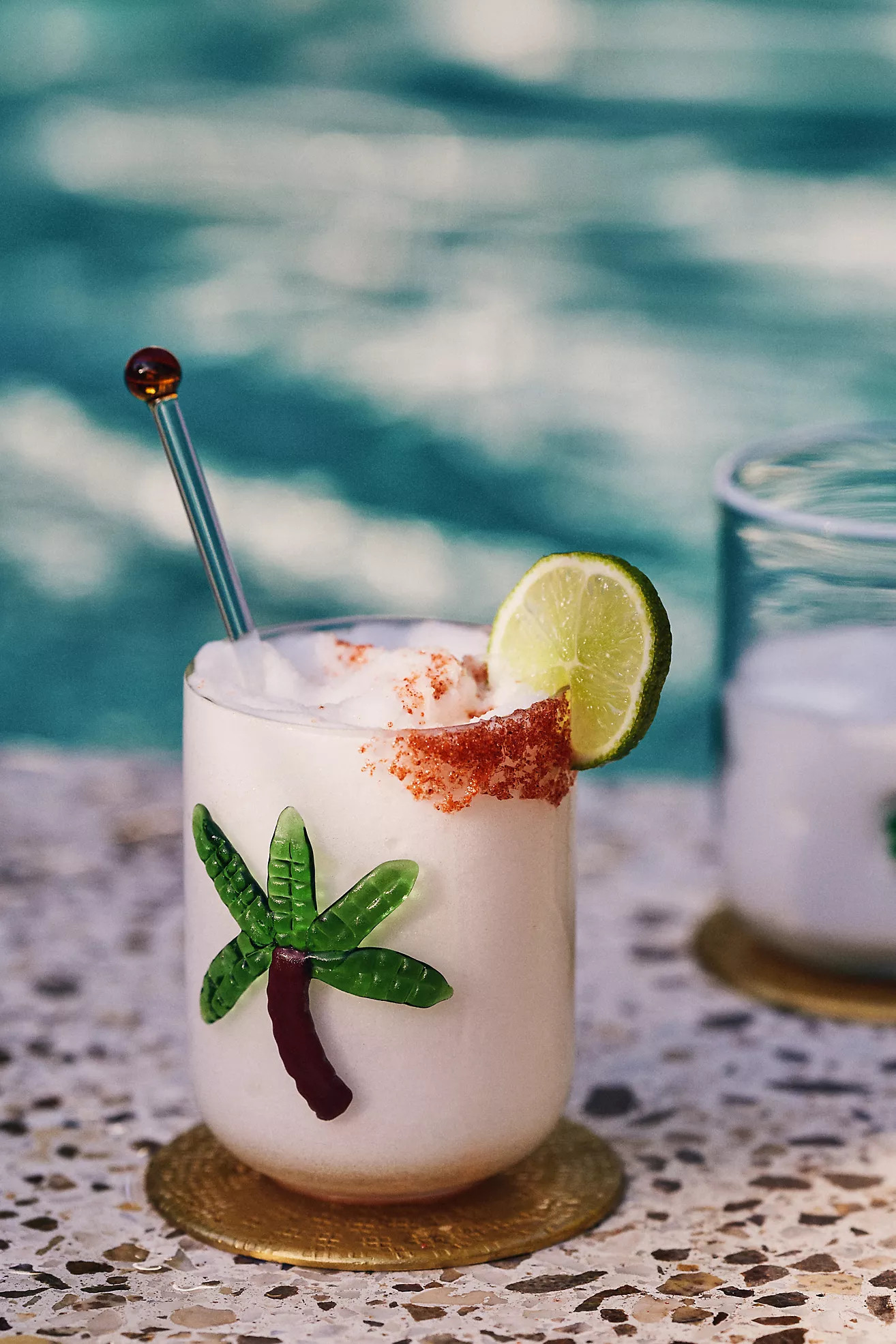 The Love Notes Island Icon Juice Glass | Anthropologie (US)