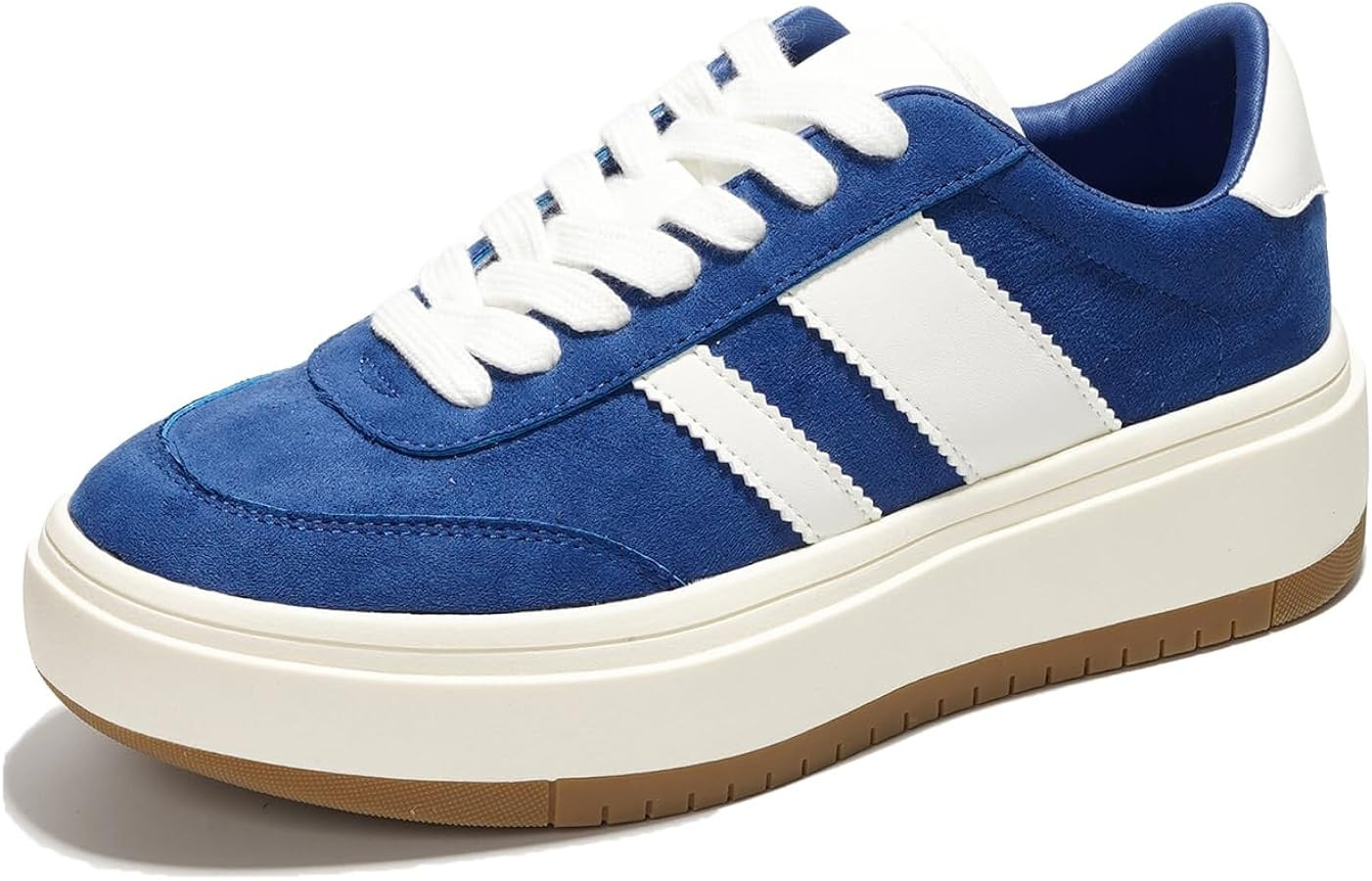 Sneakers for Women - Lace Up Women's Fashion Sneakers Memory Foam Insole Tennis Shoes Womens Snea... | Amazon (US)