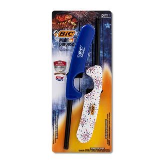 BiC 2pk Americana Special Edition Multi-Purpose Lighter - Red/White/Blue | Target