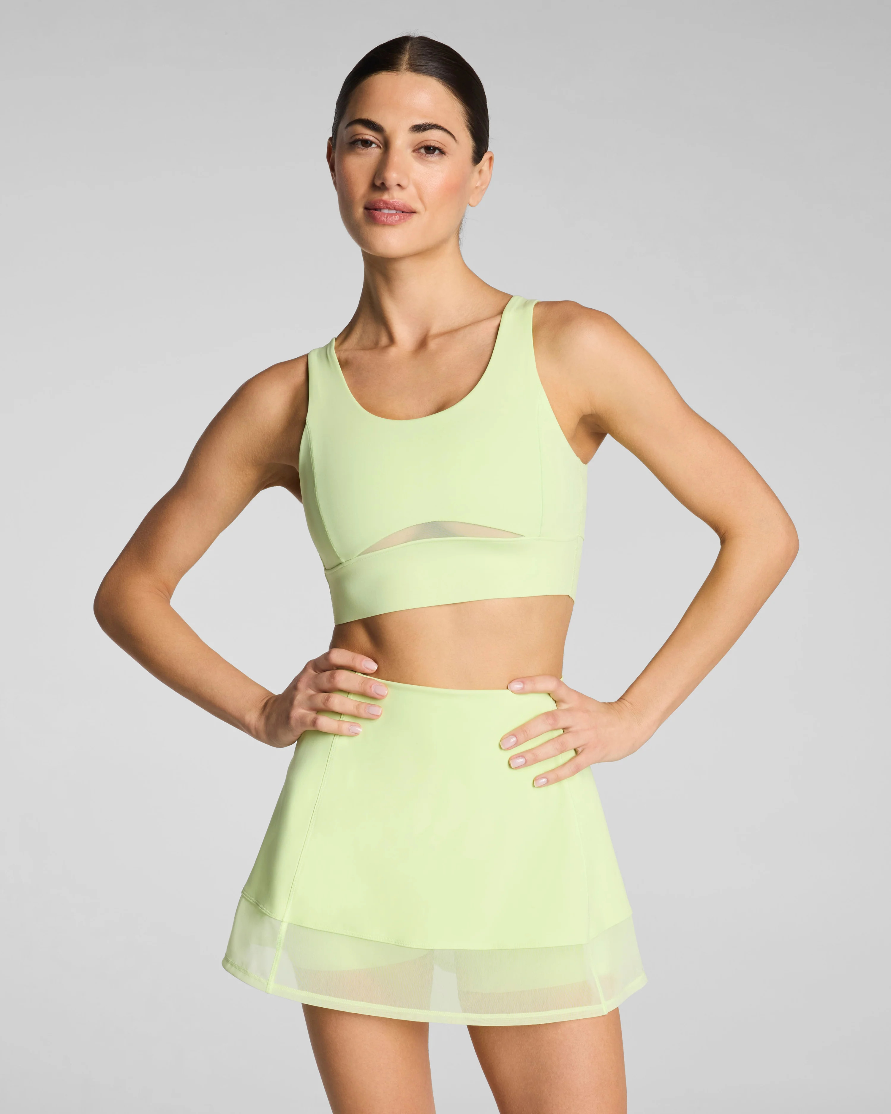 SPANX® BodyLine Sheerious Longline Sports Bra | Breathable Support | Spanx