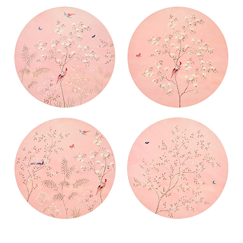 Addison Ross Chinoiserie Lacquer Round 15 Placemats, Set of 4 | Bloomingdale's (US)