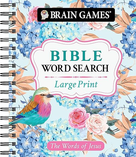 Brain Games - Large Print Bible Word Search: The Words of Jesus (Brain Games - Bible) | Amazon (US)