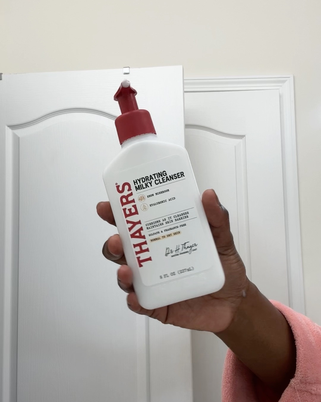 #ad | One of my favorite cleansers is this Thayers Hydrating Milky Cleanser. It was gifted to me by Thayers. It's gentle, hydrating, and is perfect for cleaning my face when I have no makeup on.
#oilyskin #skincare #facialcleanser 

 #LTKmorningroutine #LTKOver40 #LTKBeauty