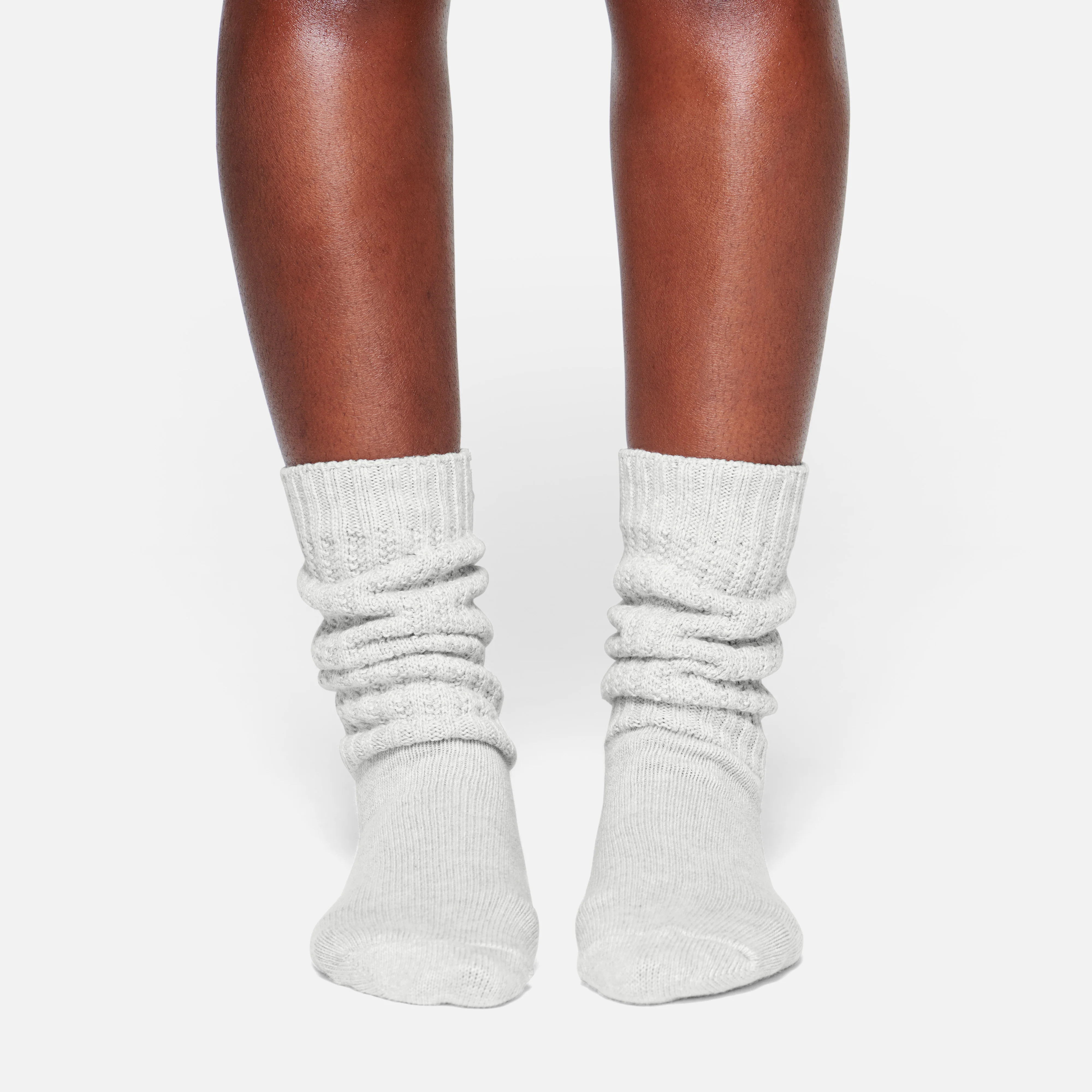 SKIMS Slouch Socks | Grey | 6+ | Socks | SKIMS (US)