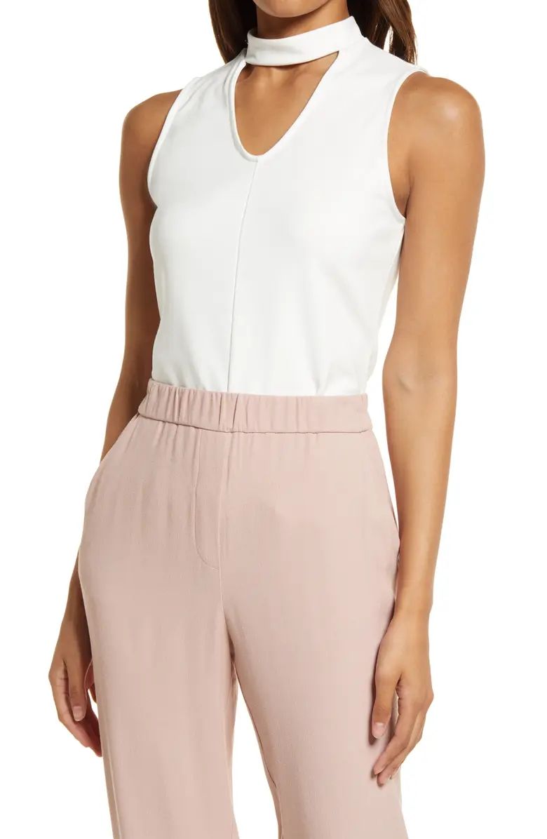 Cutout Mock Neck Top | Nordstrom | Nordstrom